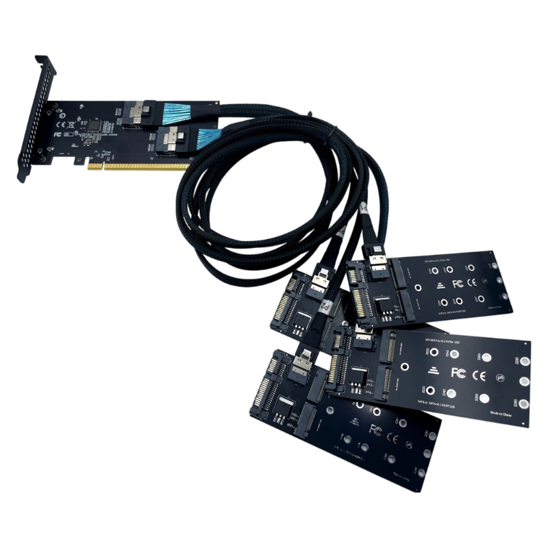NEW PCIe X16 SFF‑8654 SlimSAS  - Memory Card Ssd review and price